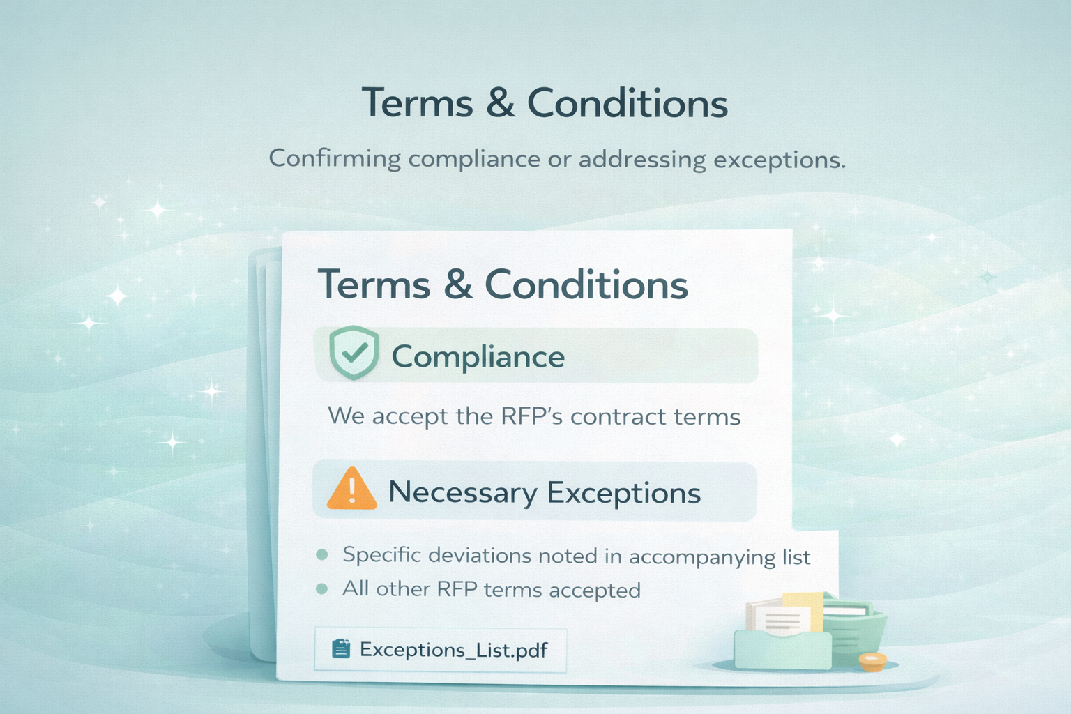 RFPs Terms & Conditions