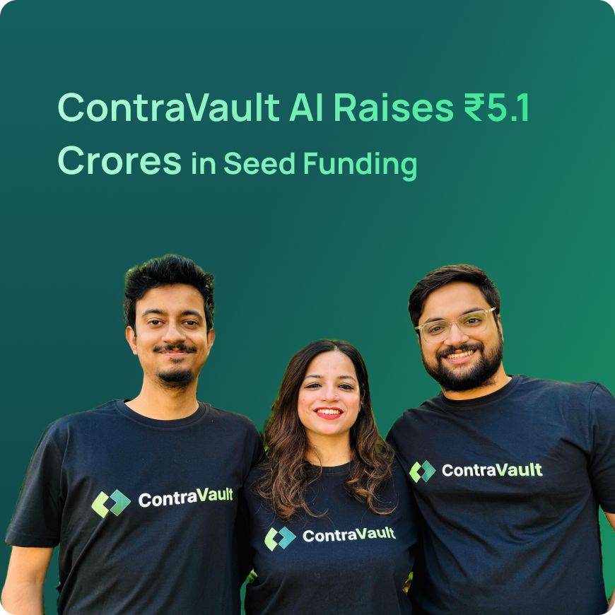 ContraVault AI raises ₹5.1 crore in seed funding led by Titan Capital