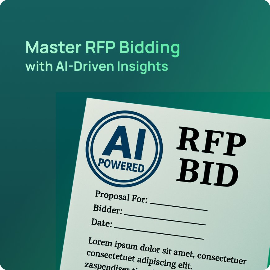 How AI Can Eliminate Errors in the Process of Bidding on RFPs and Tenders