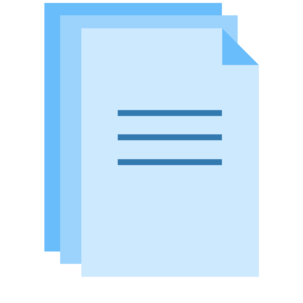 Stacked document summaries