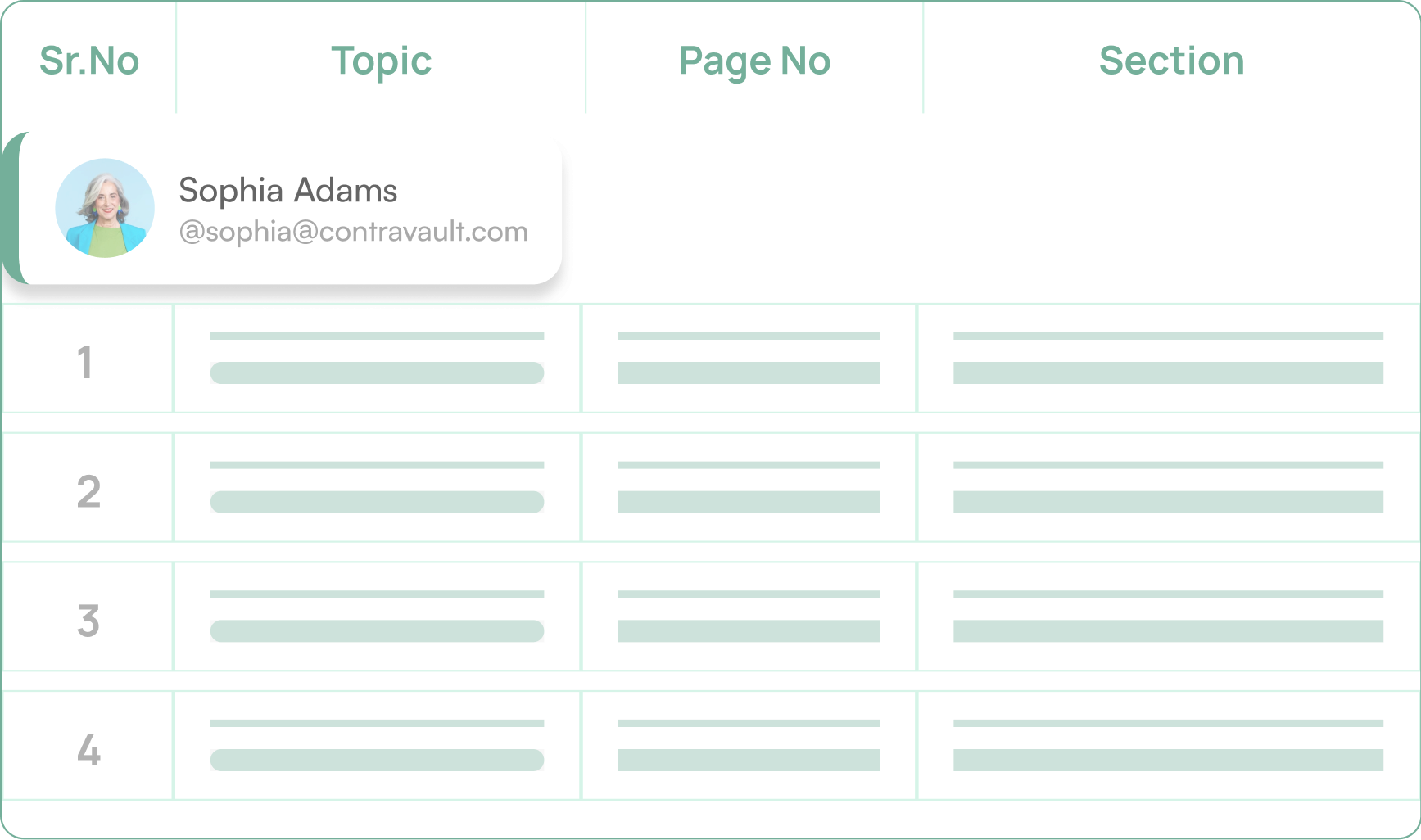 Collaboration table with team members sharing synopsis